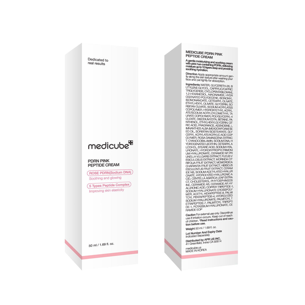 medicube Salmon DNA PDRN Pink Hyaluronic Moisturizing Cream | Blemish Relief & Hydrating Care | Restores Skin Elasticity & Glow | Korean Skincare, Even Skin Tone & Pore Care | 50ml / 1.69 fl.oz.